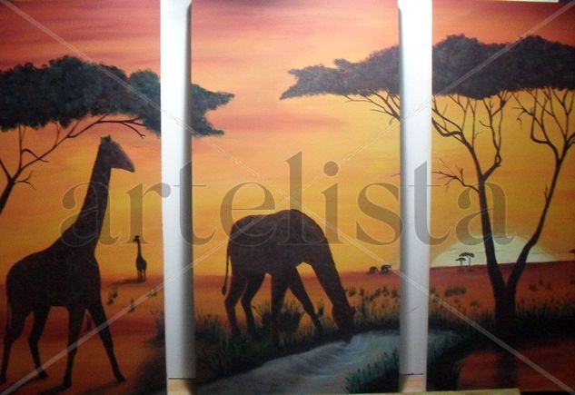 Paisaje africano Acrylic Panel Landscaping