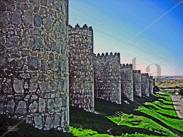 Murallas de Ávila Others Paper Landscaping