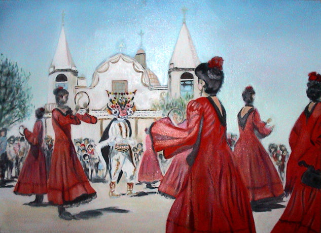 La Tirana Oil Canvas Others