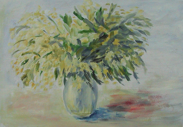 Aromo Oil Canvas Floral Painting