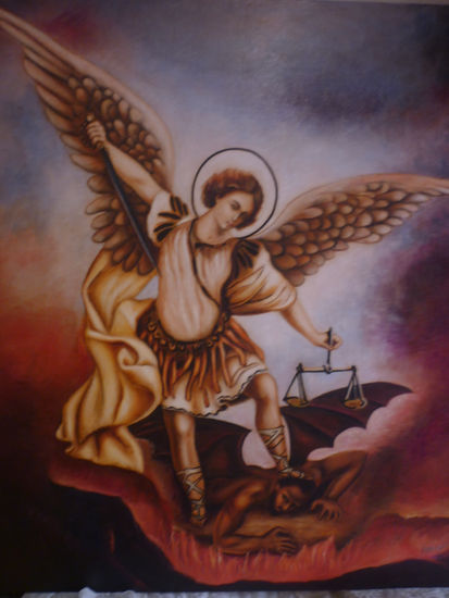 angel Oil Canvas Figure Painting