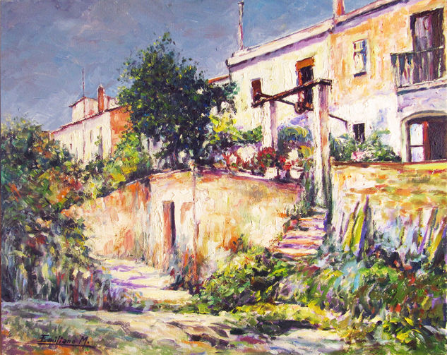 Casas con Huerto Oil Canvas Landscaping