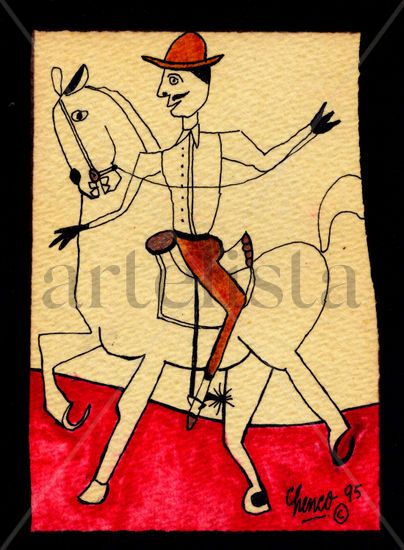 Vaquero Mixed media Canvas Others