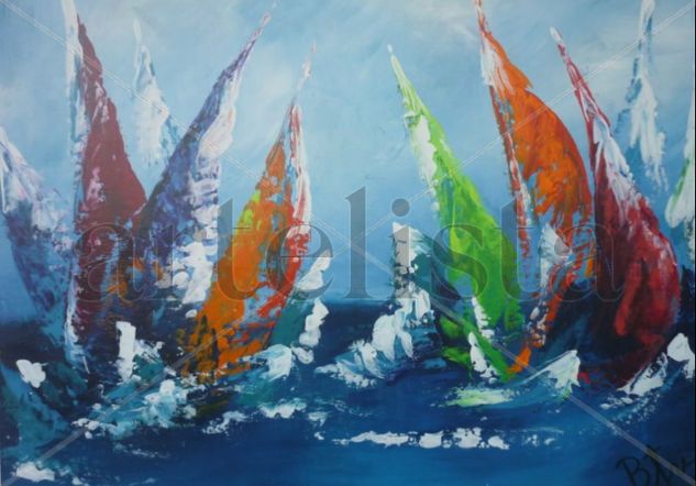 VELAS FESTIVAS Acrylic Canvas Others