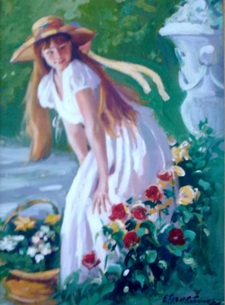 Jardines con flores