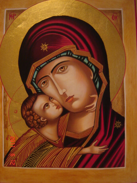 Réplica de la Virgen de Vladimir