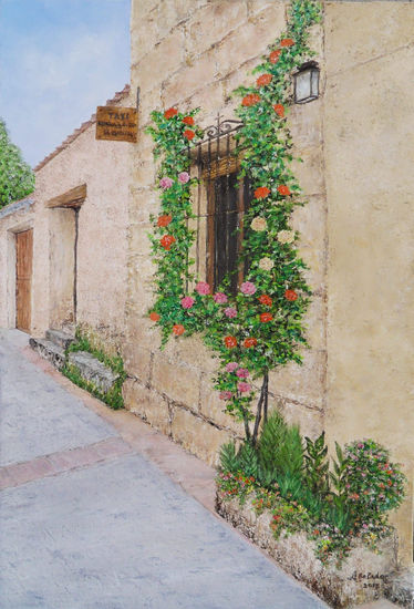 Pedraza 2 (Segovia) Oil Canvas Landscaping