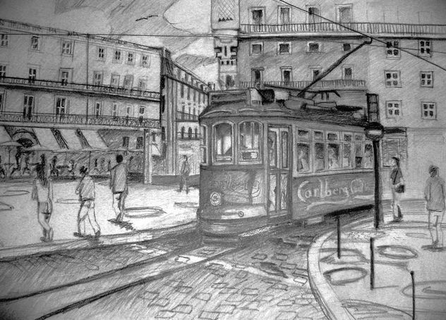 Chiado de Lisboa grafito
