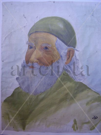 Monseñor Oil Canvas Figure Painting