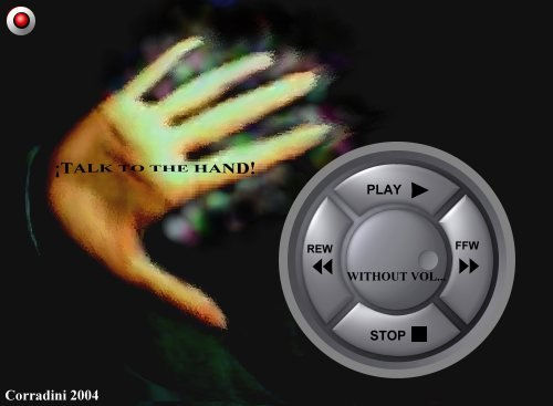 ¡talk to the hand! Conceptual/Abstracto Color (Digital)