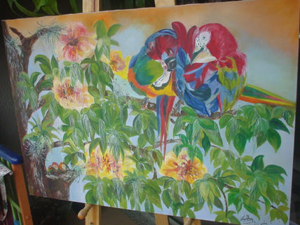 Idilio de Guacamayas