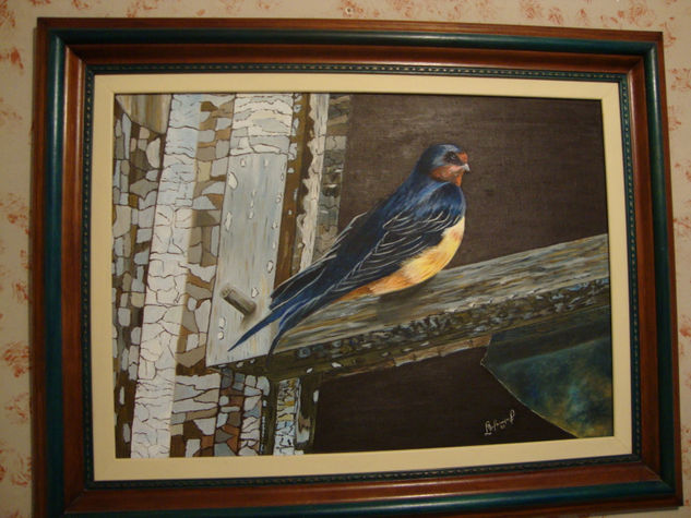 Pajaro madrugador Oil Canvas Landscaping