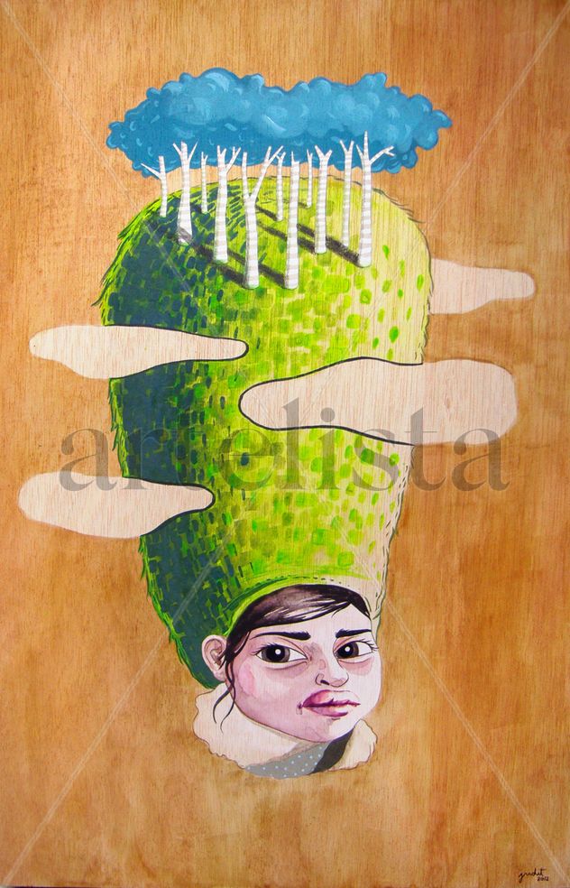 El bosque en un sombrero
