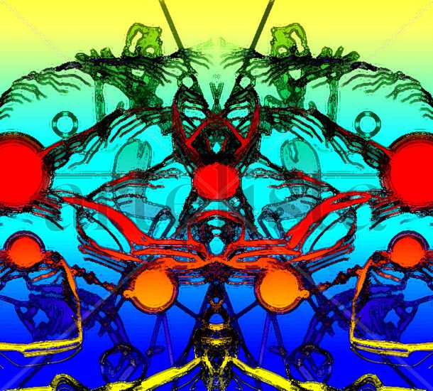 Abstracto bilateral IV 