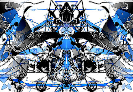 Abstracto bilateral X