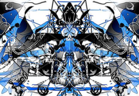 Abstracto bilateral X