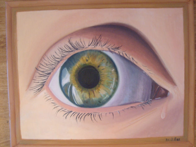 El ojo. Oil Canvas Landscaping