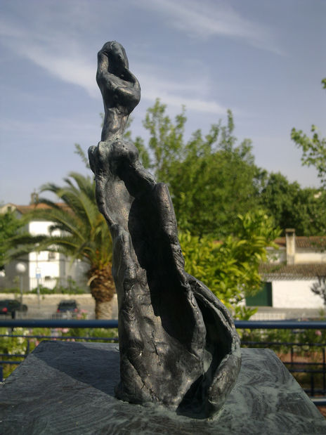 Cantante en el parque