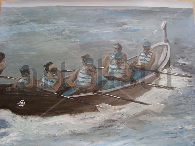 A galeras a remar