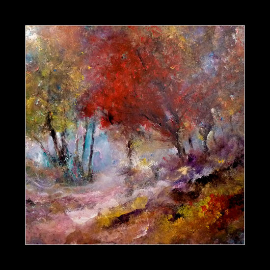 Camiño de Armenteira Acrylic Canvas Landscaping