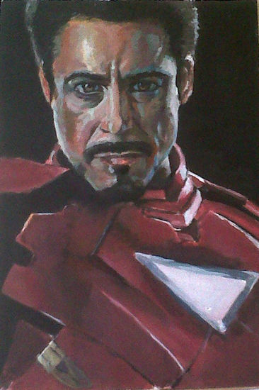 Iron man Acrylic Panel Portrait