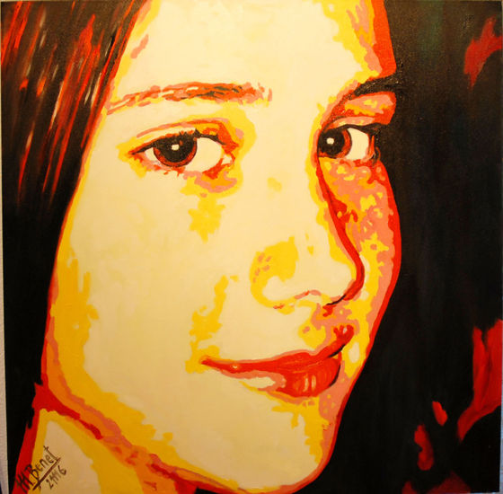 retrato Paula Oil Canvas Portrait