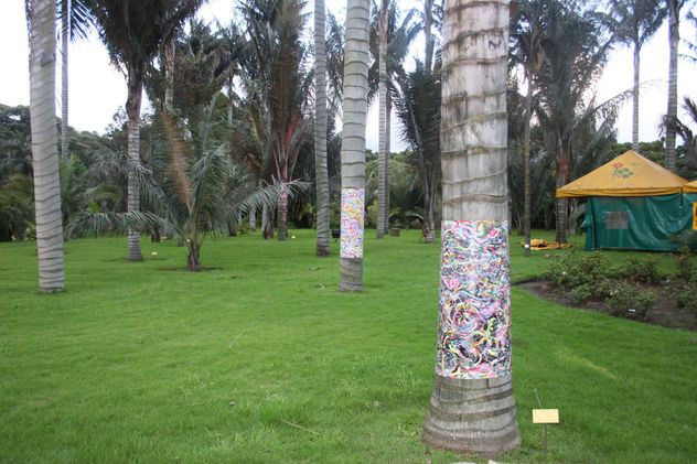5 TELAS  PARA UN JARDIN
