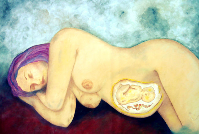 Espejismo Oil Canvas Nude Paintings