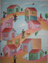 Saban Arte  -  hermanosaban - Saban pinturas - Guatemala - El pueblo