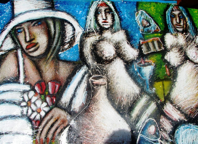 dama del sombrero