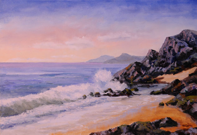 Llançà Oil Canvas Marine Painting