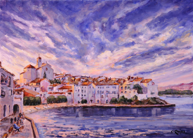 Cadaqués Oil Canvas Marine Painting