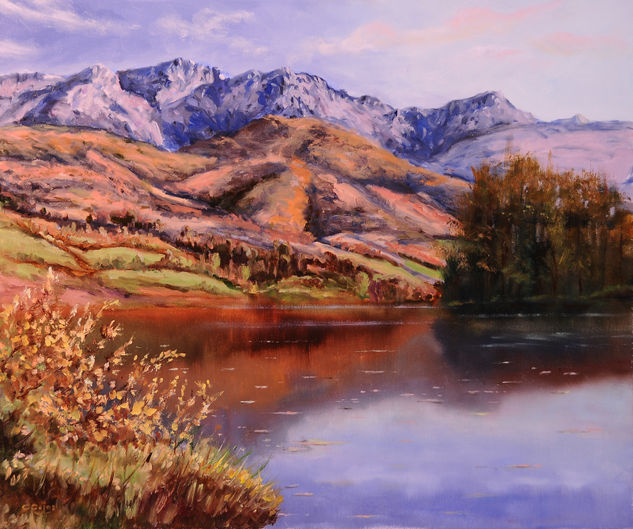 Lago Oil Canvas Landscaping