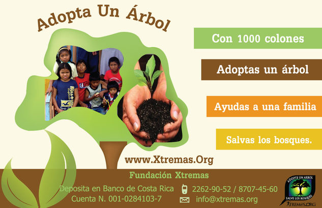 ADOPTE UN ARBOL,SALVE LOS BOSQUES, AYUDE UNA FAMILIA 