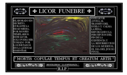 "licor funebre"