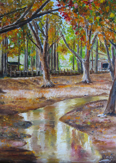 Reflejos Oil Canvas Landscaping