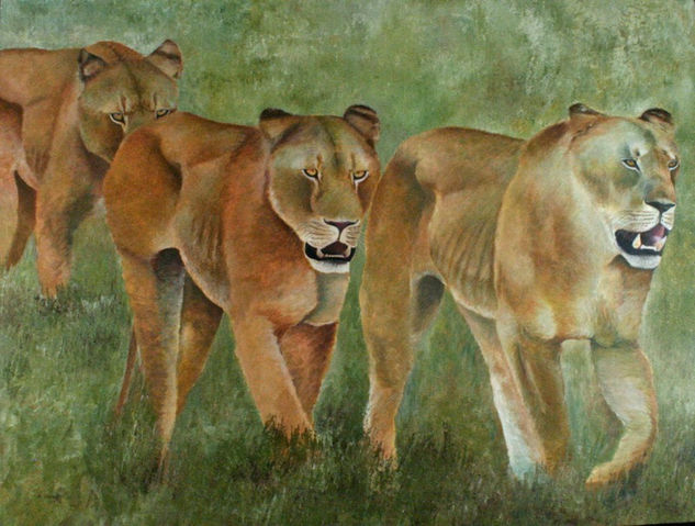 Leonas, la partida Acrylic Panel Animals