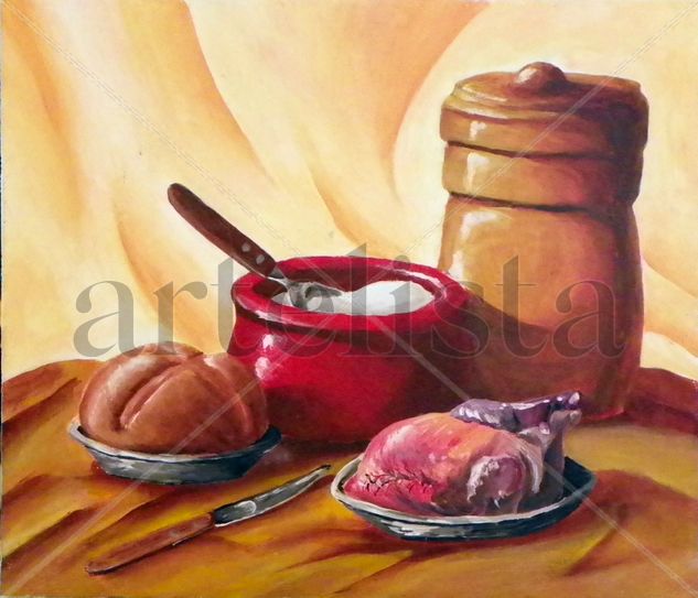 bodegón Acrylic Panel Still Life Paintings