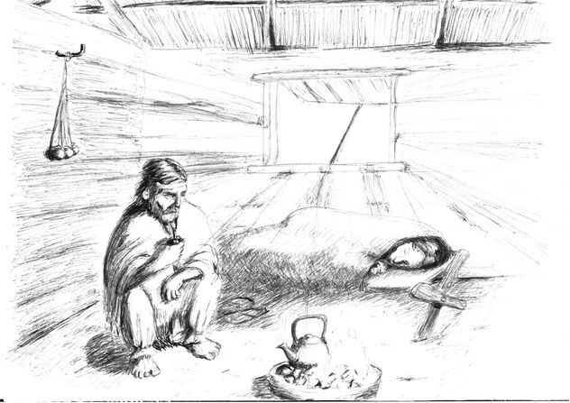 ilustracion. Martin Fierro I
