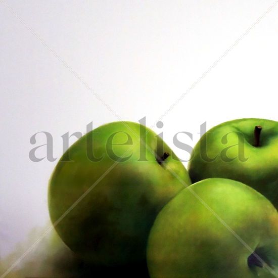 manzanas Oil Canvas Still Life Paintings