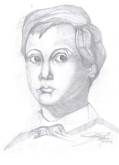 Degas - Estudio sobre de Degas Pencil