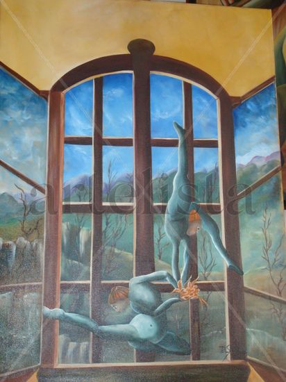 Inteligencia Holística Oil Canvas Nude Paintings