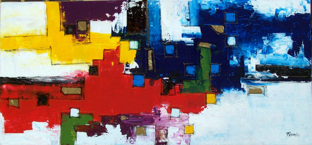 Abstracto Acrylic Canvas Landscaping