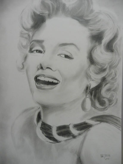 Marilyn Monroe Carboncillo