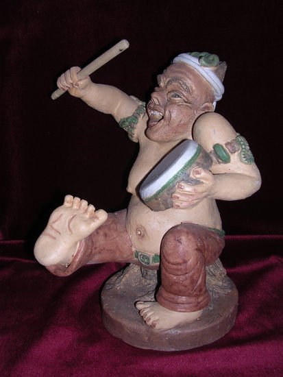 "El tamborilero" Pottery Figurative