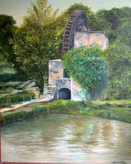 LA RUEDA Oil Canvas Landscaping