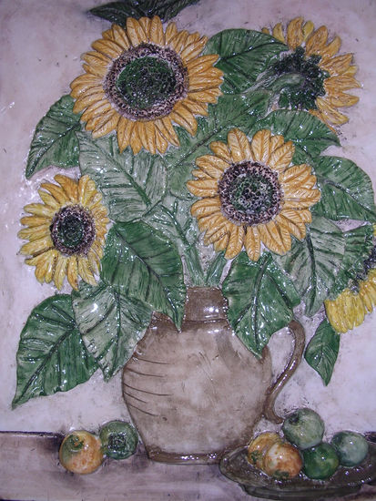 GIRASOLES Pottery Figurative