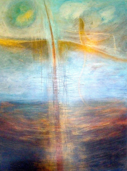 Lark Ascending Mixed media Panel Others