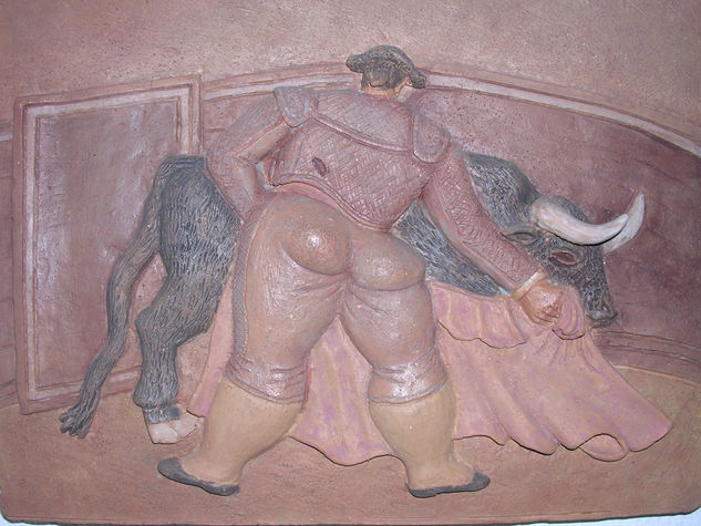 Recordando a Botero Pottery Figurative