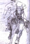 caballo a lapiz